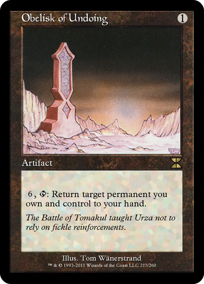 Obelisk of Undoing (Masters Edition IV)