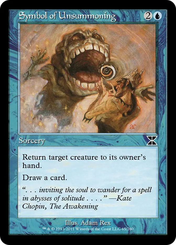 Symbol of Unsummoning (Masters Edition IV)