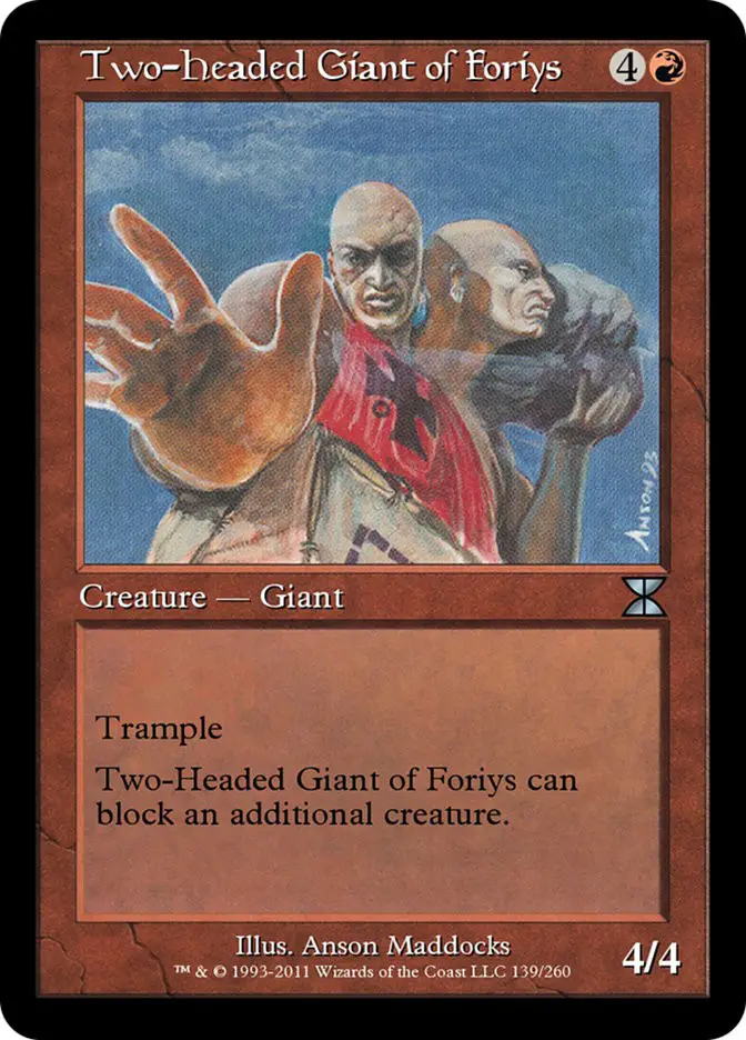 Two Headed Giant of Foriys (Masters Edition IV)