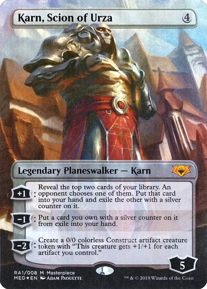 Karn  Scion of Urza (Mythic Edition)