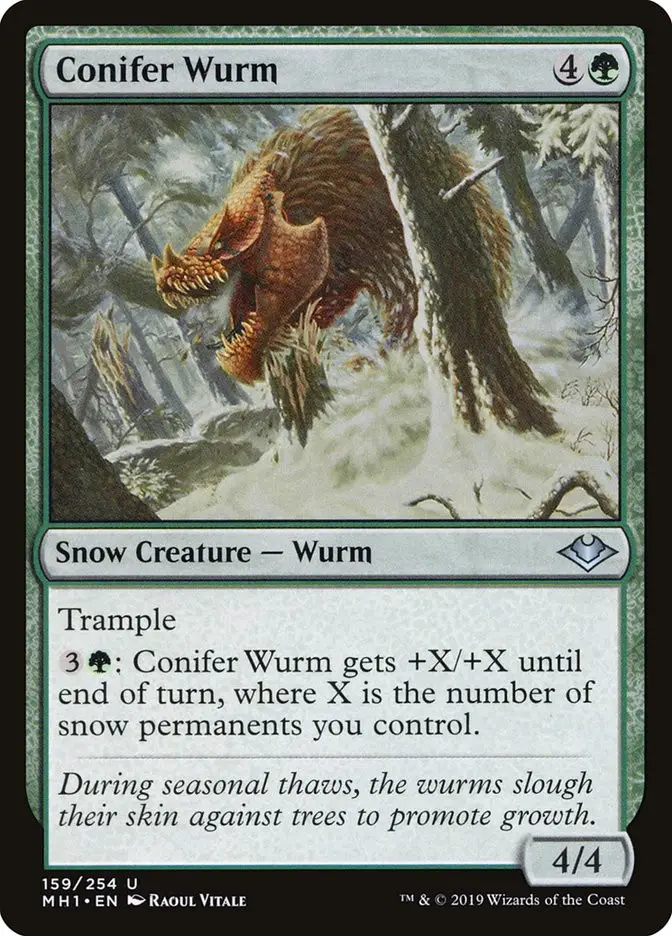 Conifer Wurm (Modern Horizons)