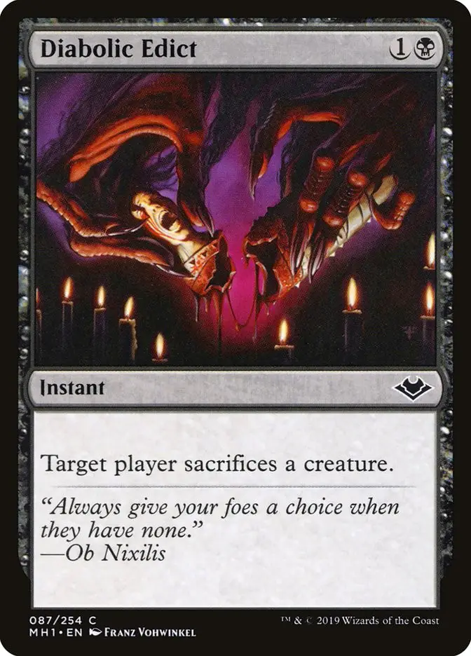 Diabolic Edict (Modern Horizons)
