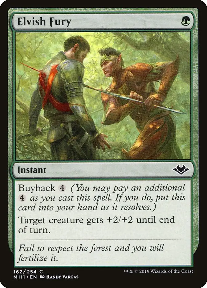 Elvish Fury (Modern Horizons)