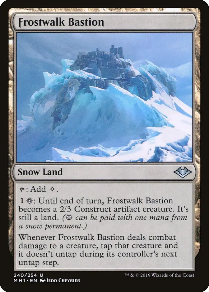 Frostwalk Bastion (Modern Horizons)
