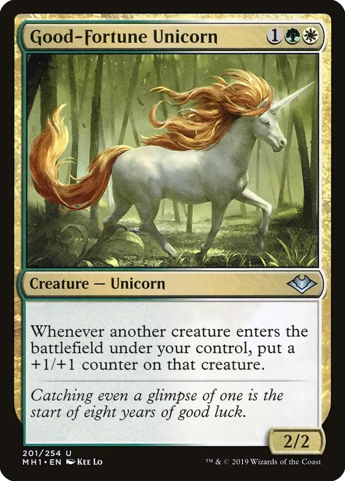 Good Fortune Unicorn (Modern Horizons)