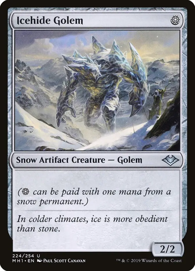 Icehide Golem (Modern Horizons)