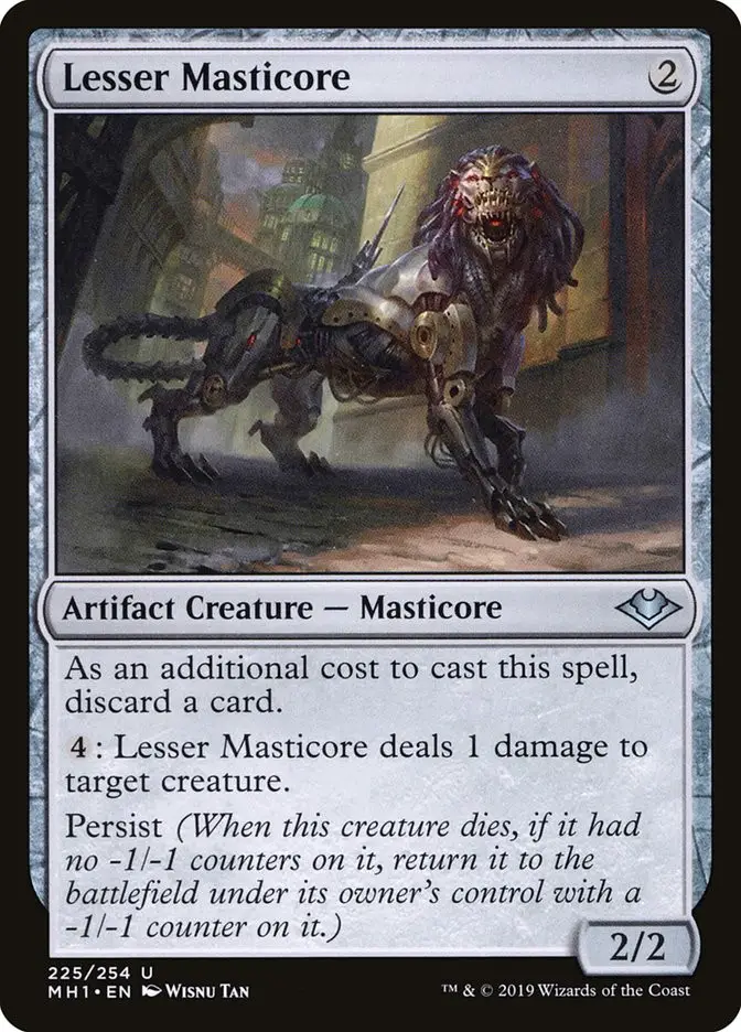 Lesser Masticore (Modern Horizons)