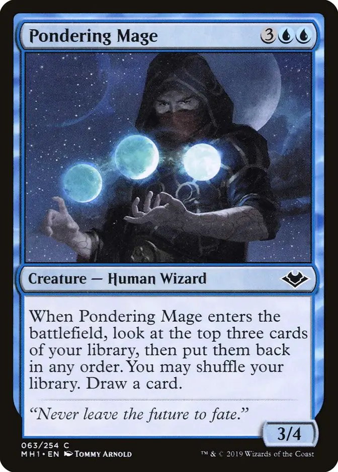 Pondering Mage (Modern Horizons)