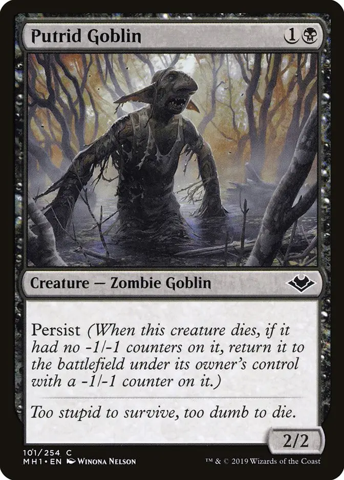 Putrid Goblin (Modern Horizons)