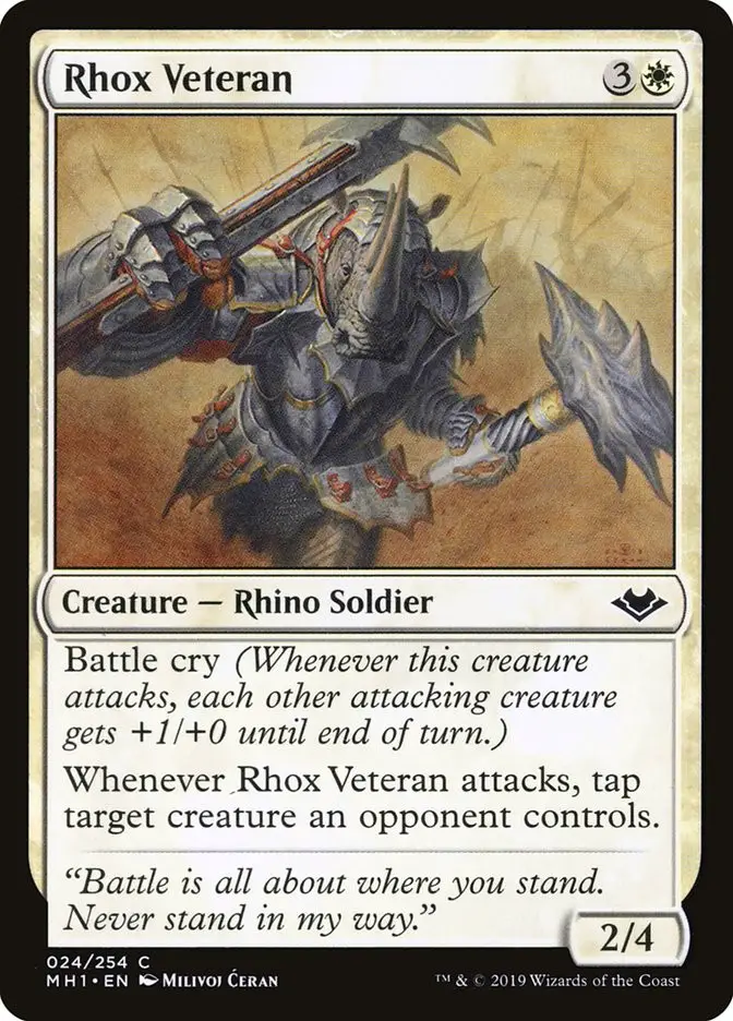 Rhox Veteran (Modern Horizons)