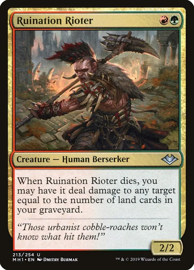 Ruination Rioter (Modern Horizons)