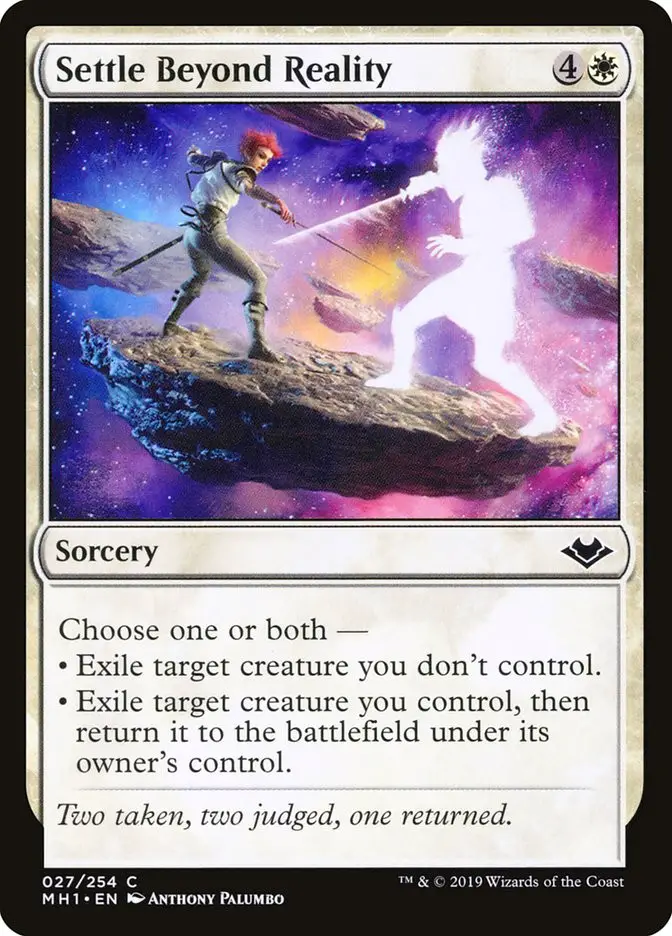 Settle Beyond Reality (Modern Horizons)