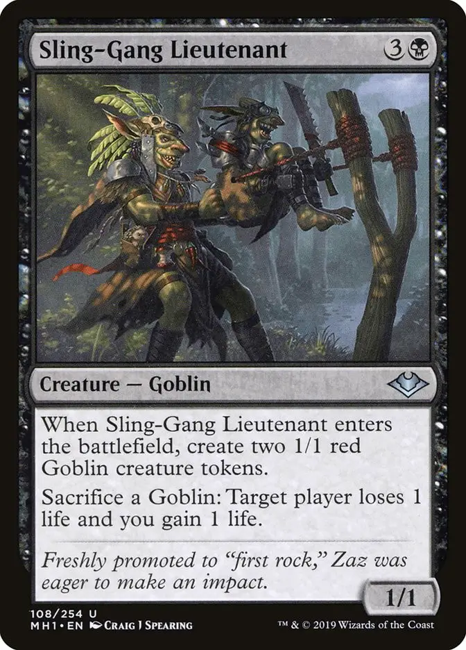Sling Gang Lieutenant (Modern Horizons)