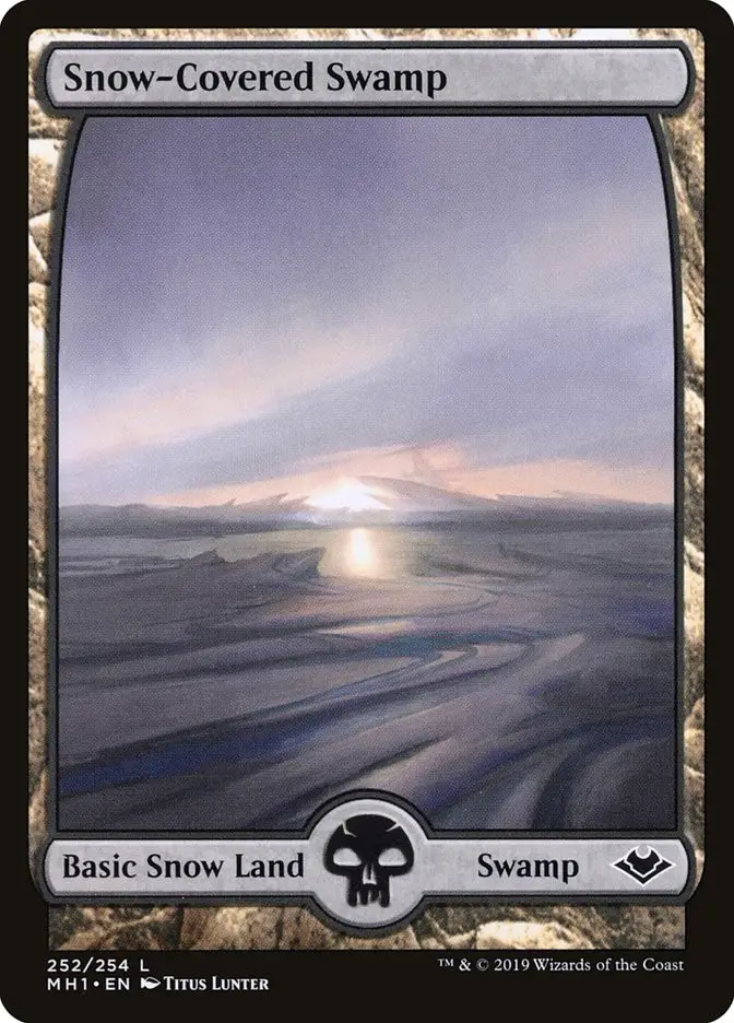 Snow Covered Swamp (Modern Horizons)