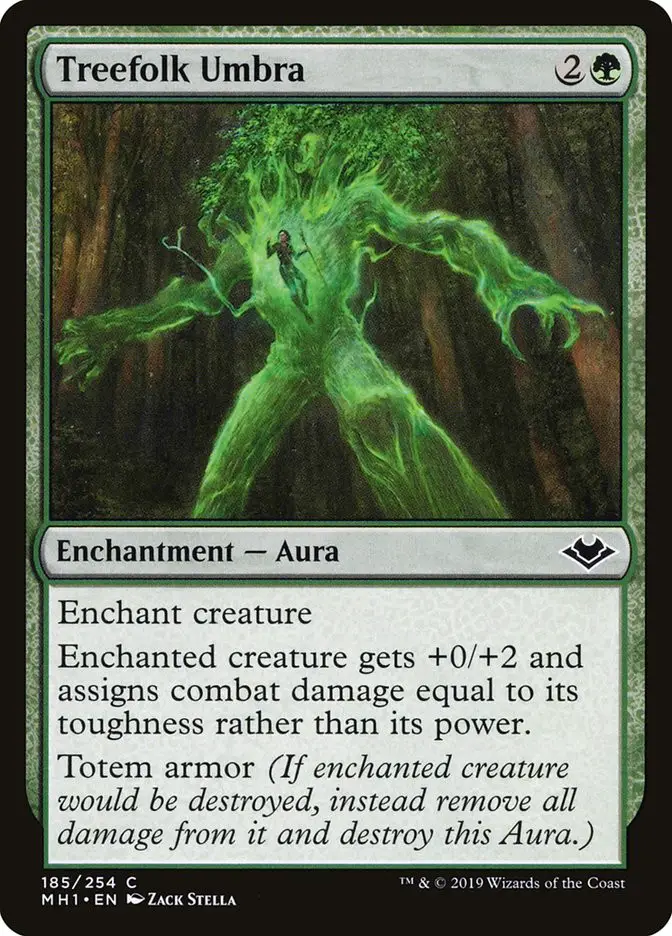 Treefolk Umbra (Modern Horizons)