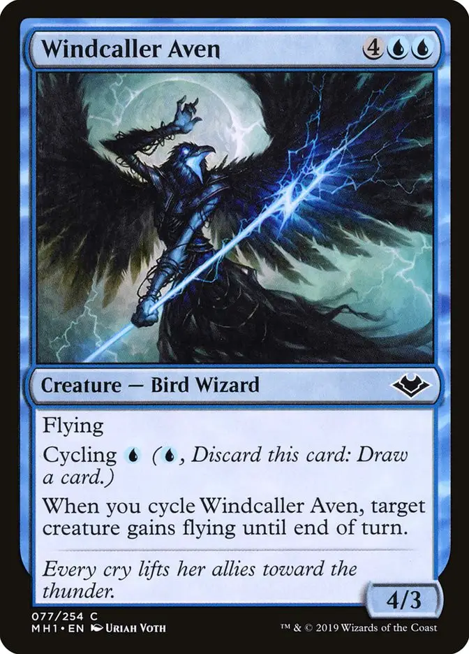 Windcaller Aven (Modern Horizons)