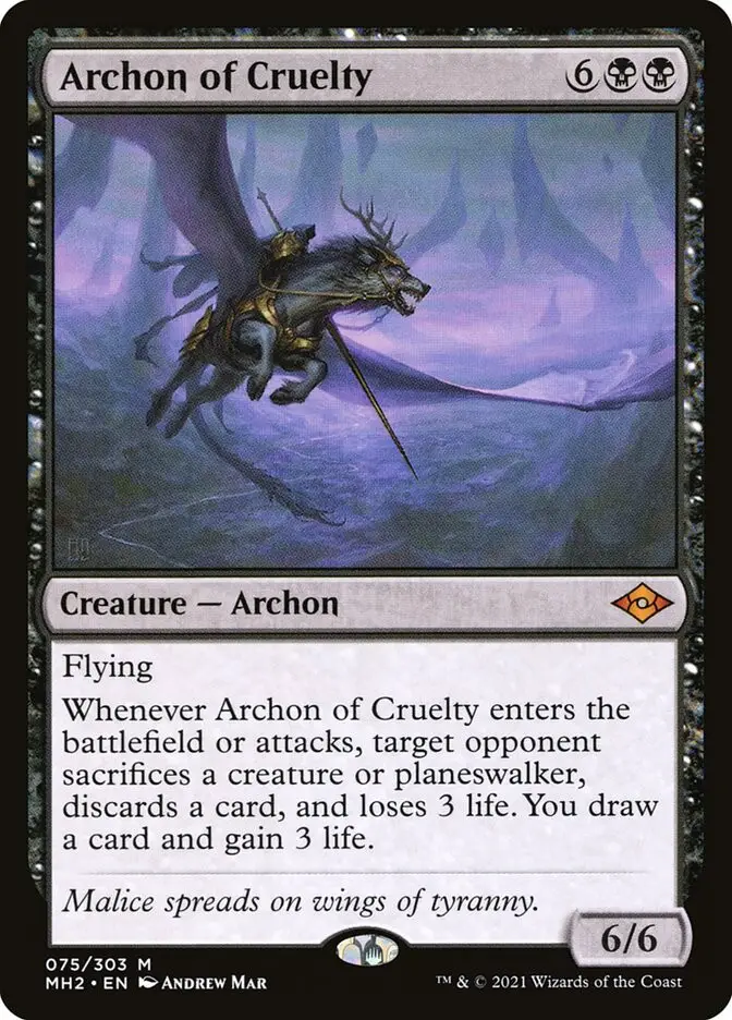Archon of Cruelty (Modern Horizons 2)