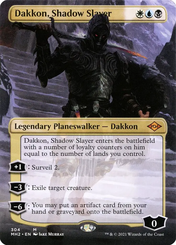 Dakkon  Shadow Slayer (Modern Horizons 2)