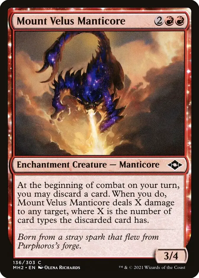 Mount Velus Manticore (Modern Horizons 2)