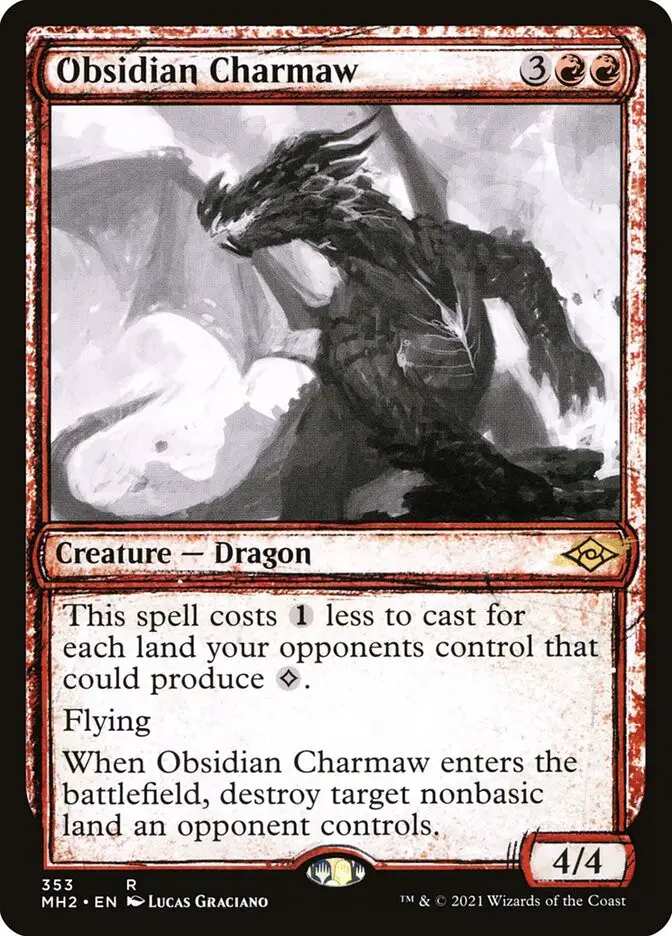 Obsidian Charmaw (Modern Horizons 2)