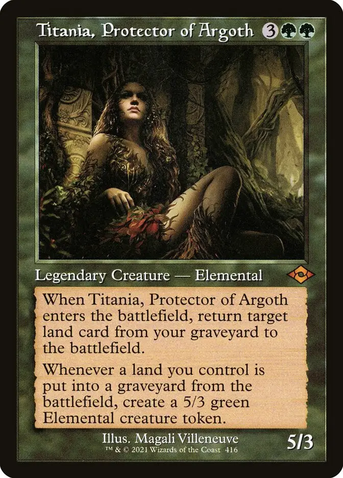 Titania  Protector of Argoth (Modern Horizons 2)