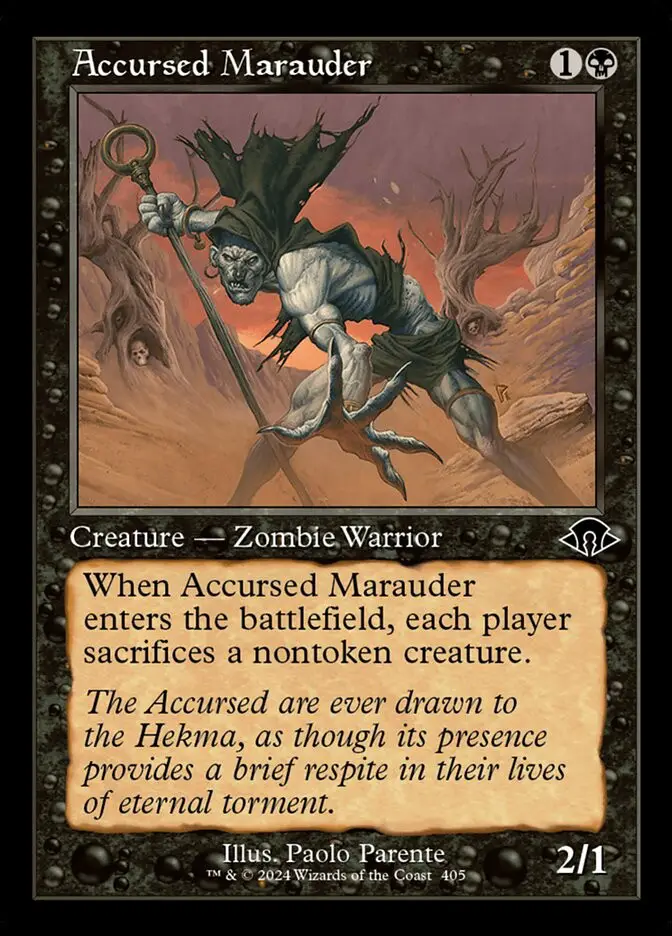 Accursed Marauder (Modern Horizons 3)
