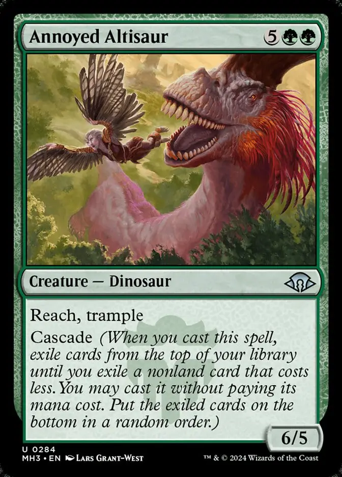 Annoyed Altisaur (Modern Horizons 3)