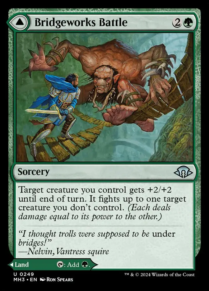 Bridgeworks Battle    Tanglespan Bridgeworks (Modern Horizons 3)