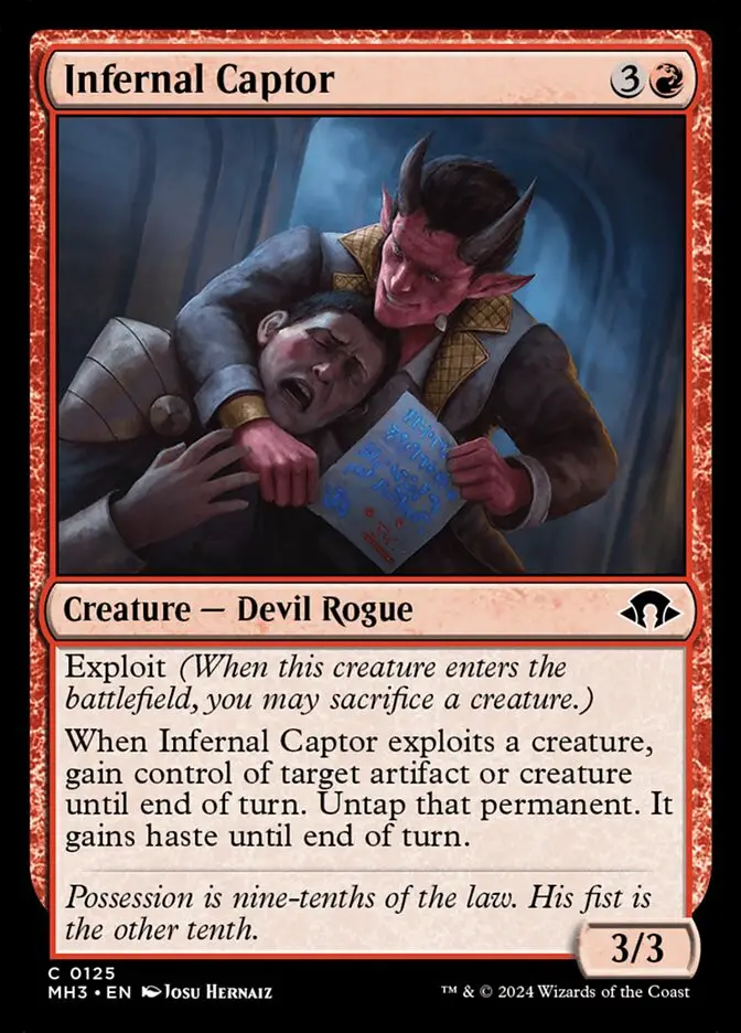 Infernal Captor (Modern Horizons 3)