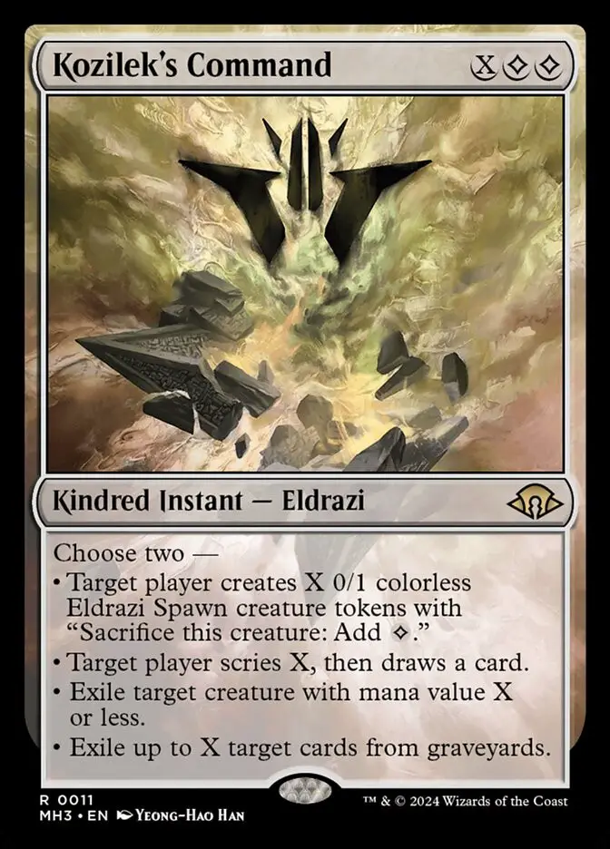 Kozilek s Command (Modern Horizons 3)