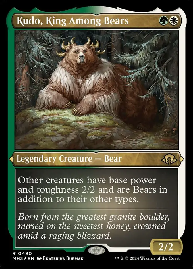 Kudo  King Among Bears (Modern Horizons 3)