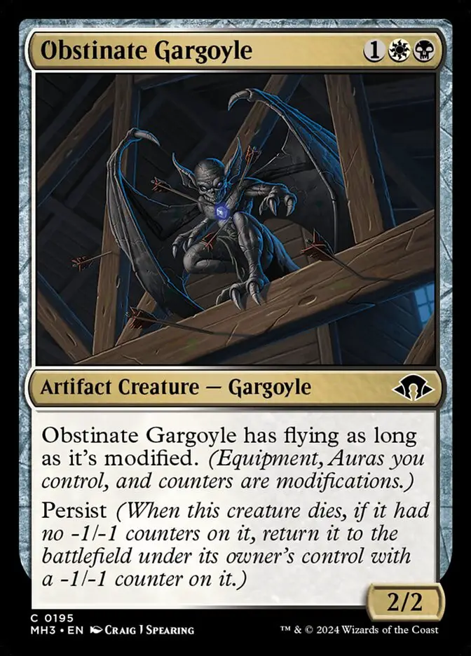 Obstinate Gargoyle (Modern Horizons 3)