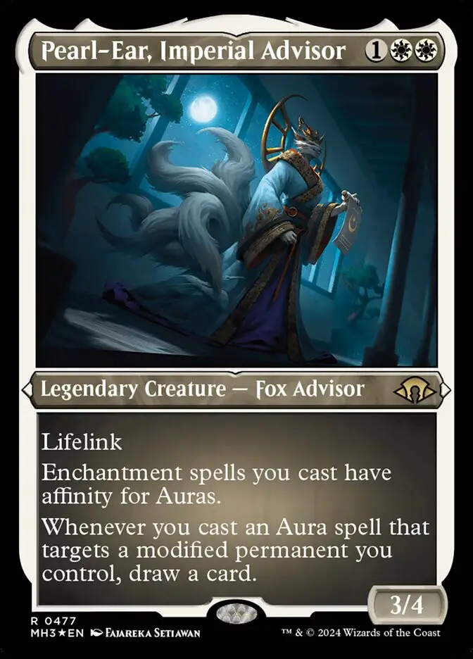 Pearl Ear  Imperial Advisor (Modern Horizons 3)