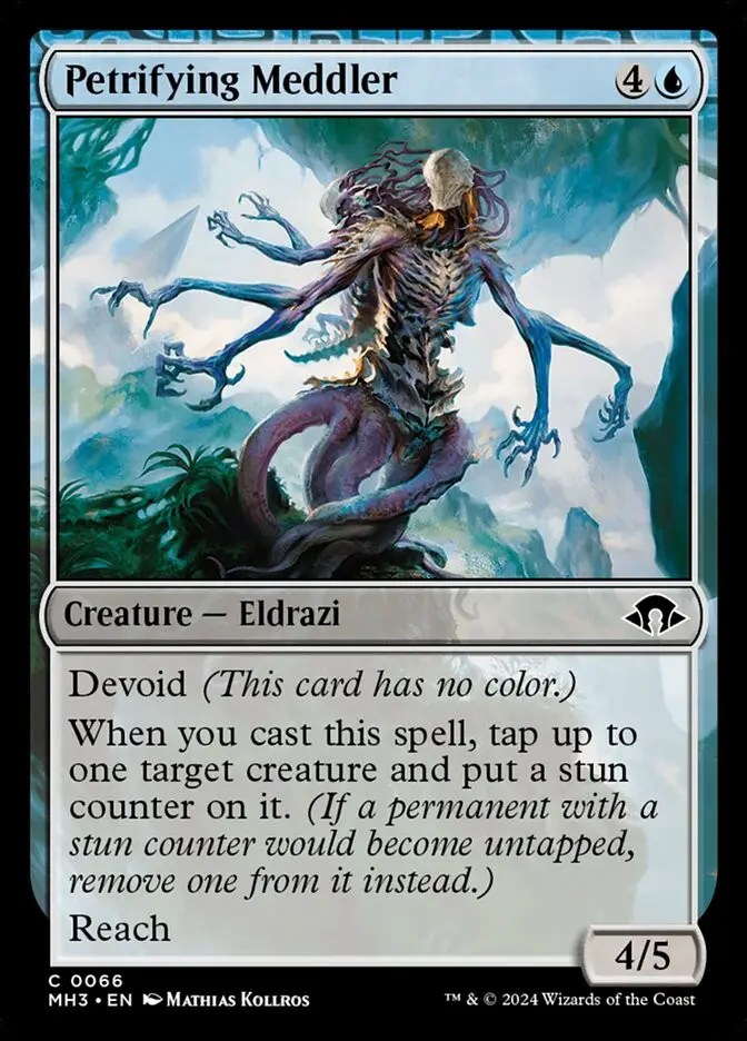 Petrifying Meddler (Modern Horizons 3)