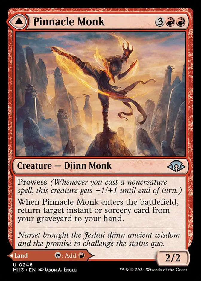 Pinnacle Monk    Mystic Peak (Modern Horizons 3)