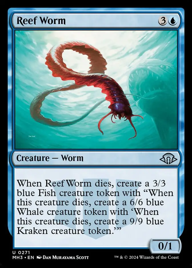 Reef Worm (Modern Horizons 3)