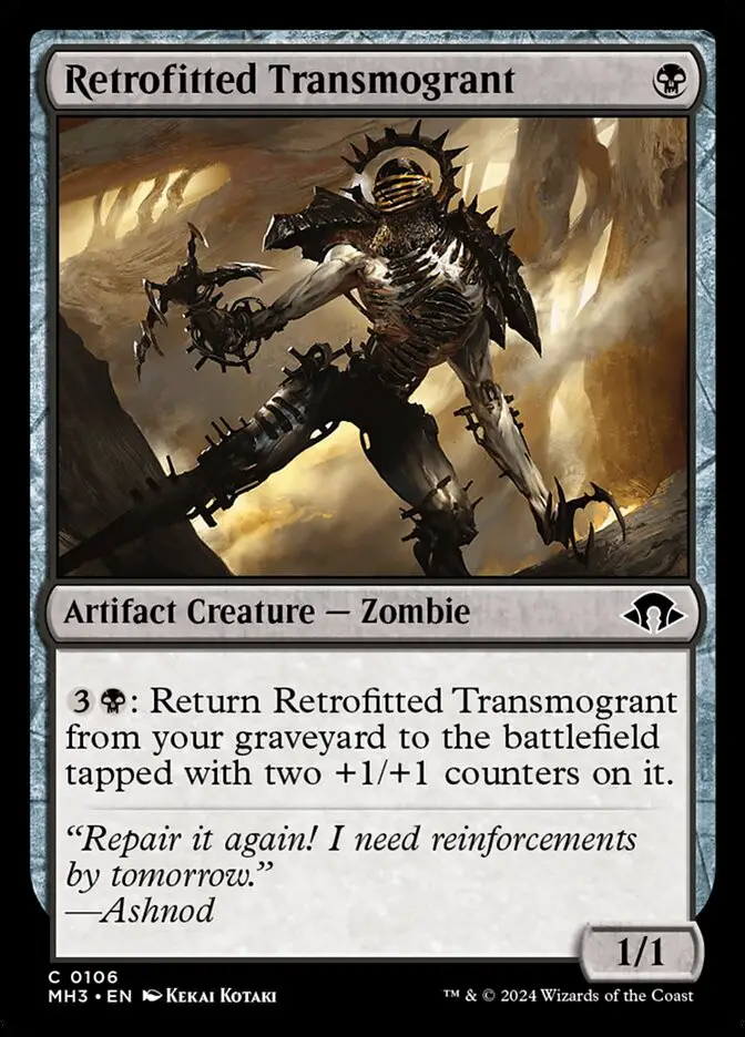 Retrofitted Transmogrant (Modern Horizons 3)