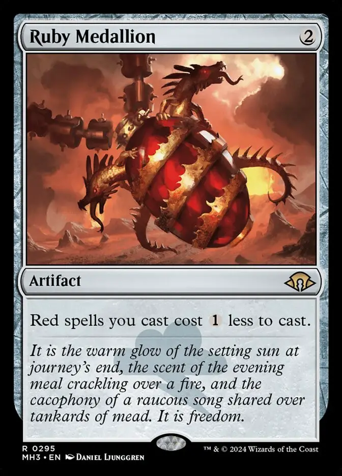 Ruby Medallion (Modern Horizons 3)