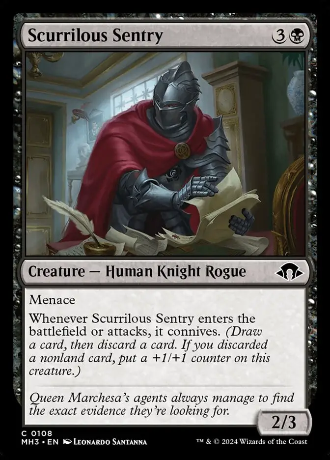 Scurrilous Sentry (Modern Horizons 3)