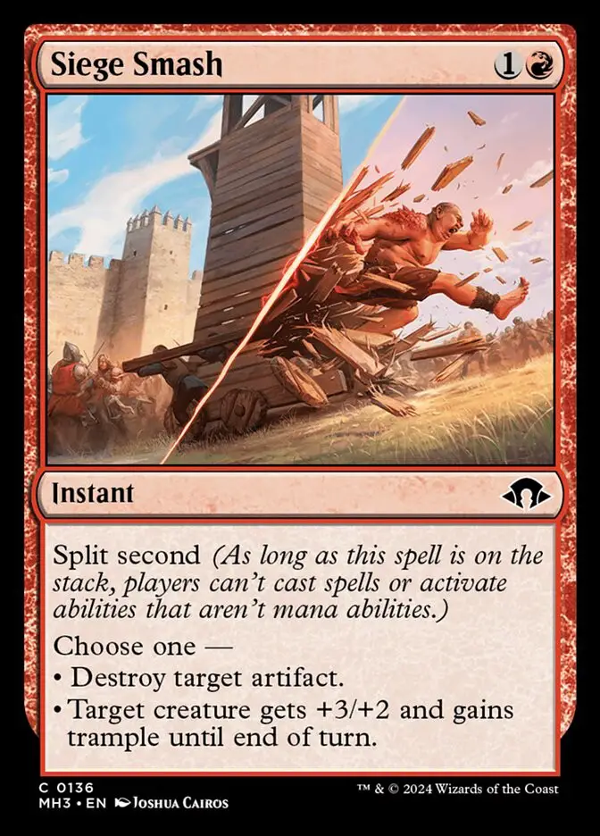 Siege Smash (Modern Horizons 3)