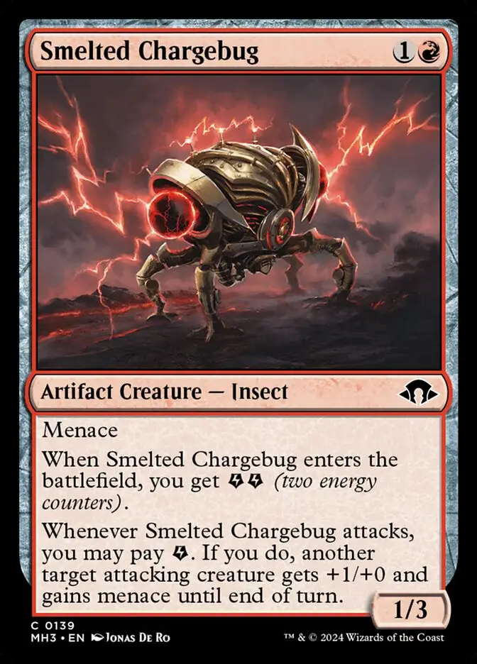 Smelted Chargebug (Modern Horizons 3)