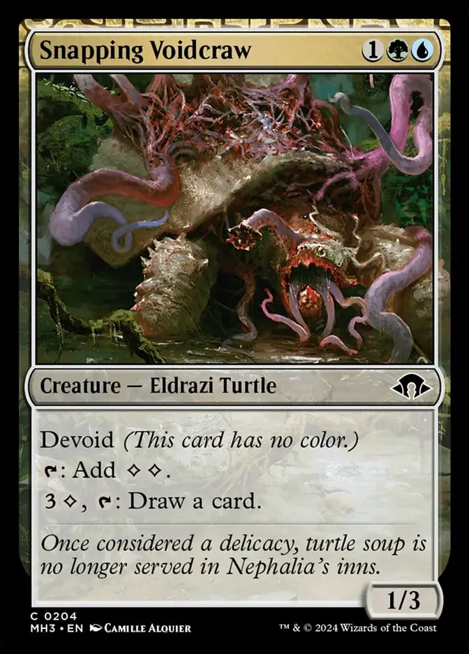 Snapping Voidcraw (Modern Horizons 3)