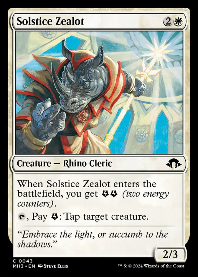 Solstice Zealot (Modern Horizons 3)