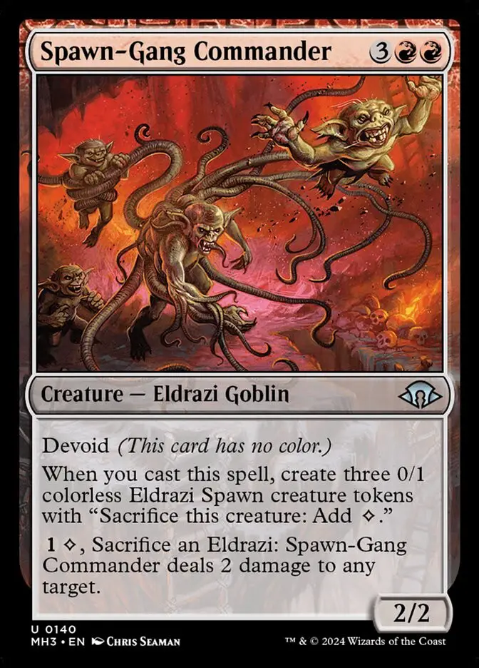Spawn Gang Commander (Modern Horizons 3)