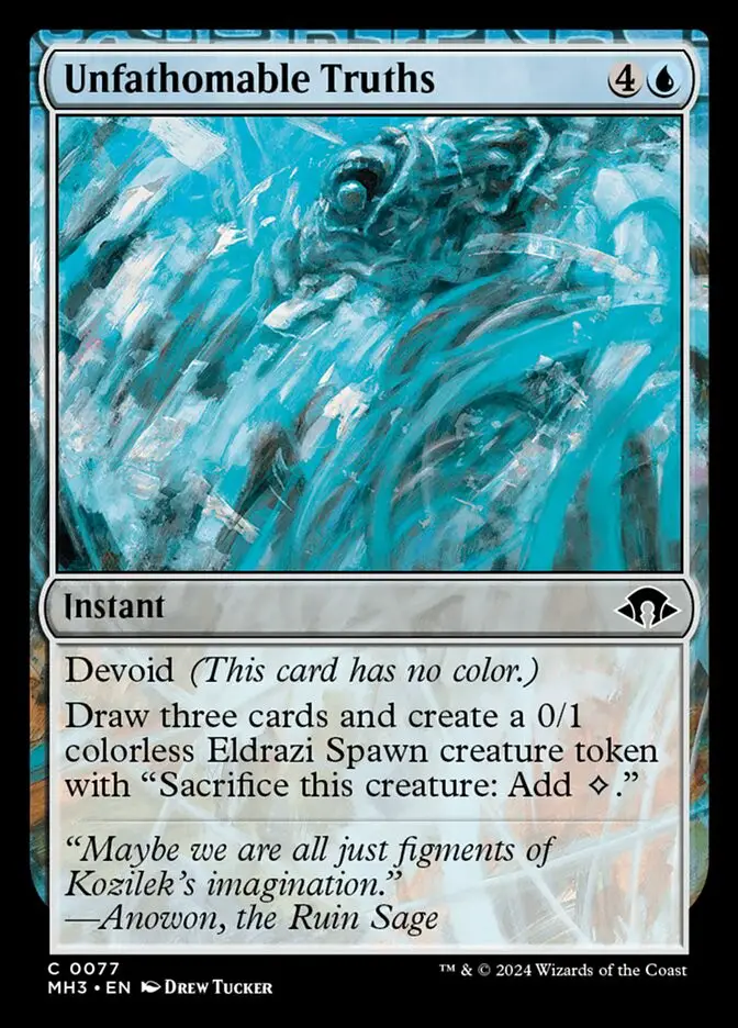 Unfathomable Truths (Modern Horizons 3)