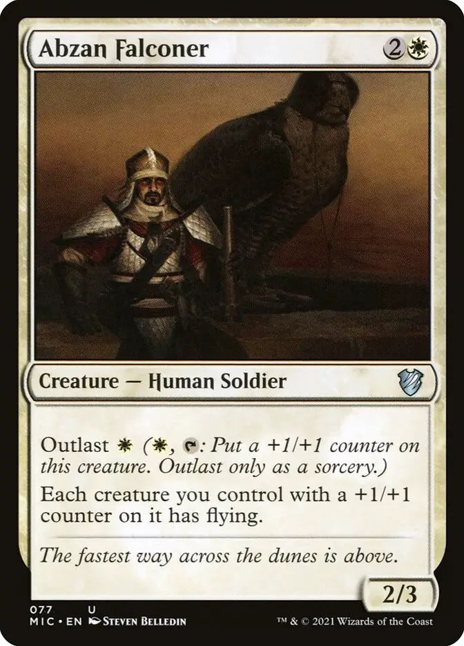 Abzan Falconer (Midnight Hunt Commander)