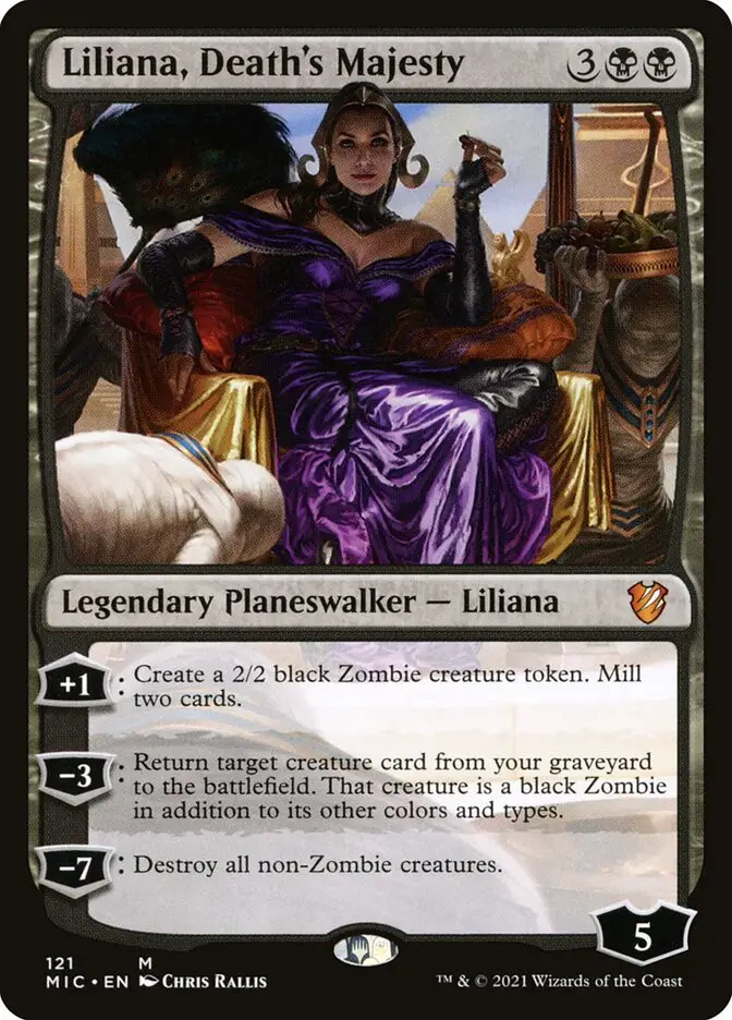 Liliana  Death s Majesty (Midnight Hunt Commander)