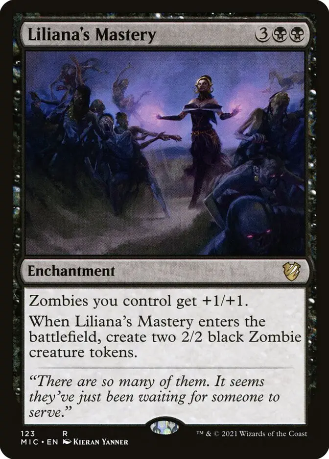 Liliana s Mastery (Midnight Hunt Commander)
