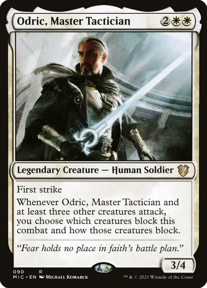 Odric  Master Tactician (Midnight Hunt Commander)