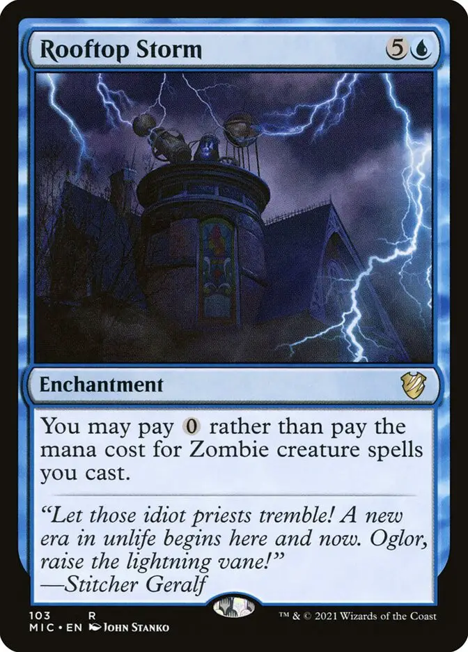 Rooftop Storm (Midnight Hunt Commander)